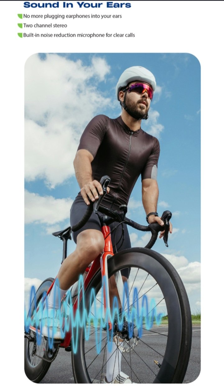 Sports Fashion Smart Bluetooth Glasses BG120 - Image 6